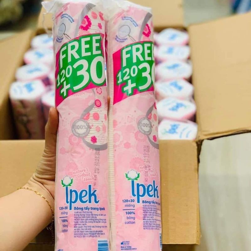 Bông tẩy trang Ipek Thổ nhĩ Kỳ