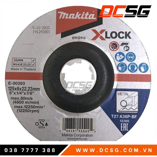 Đá mài cho kim loại makita e-00393