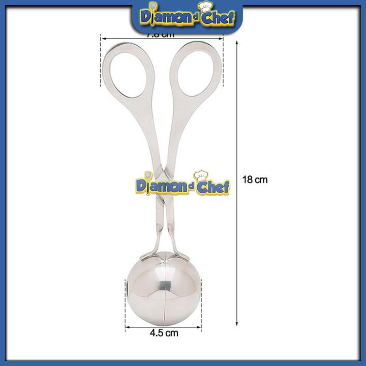 Dụng cụ kẹp thịt viên chả viên inox