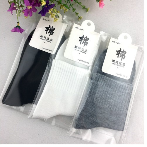 [HCM]VỚ ĐEN NAM MANG GIẦY - TẤT DÀI THỂ THAO