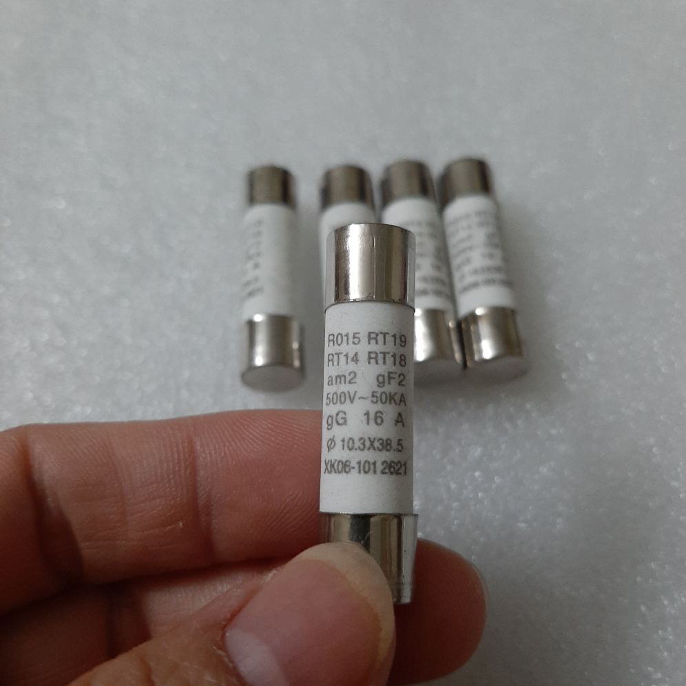 10 Cầu chì sứ 16A 10x38