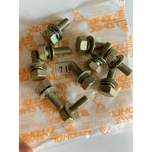 Ốc nắp đầu dao máy cắt cỏ các loại