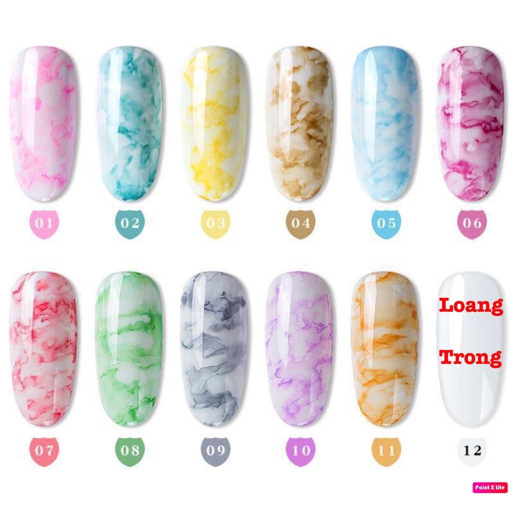 Cồn Loang Healthy Nail Vẽ Móng Vân Đá 15ml