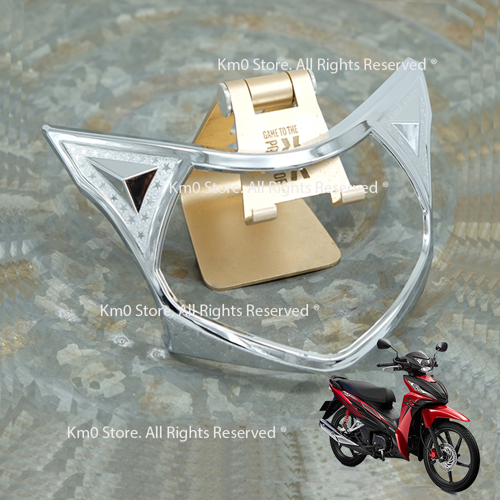 Ốp Viền Đèn Pha WAVE RSX Nhựa Xi