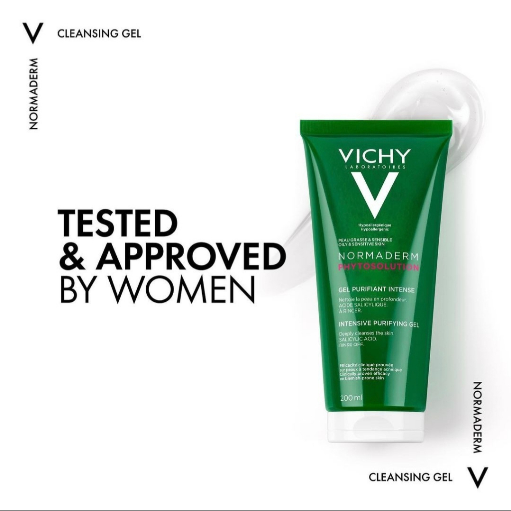 Sữa rửa mặt Vichy Normaderm Phytosolution Purifying Cleansing Gel 200ml