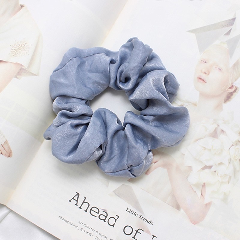 Dây Buộc tóc Vải Scrunchie  Siêu Đẹp Vải lụa Dễ Thương - HCM -THOI TRANG NALE
