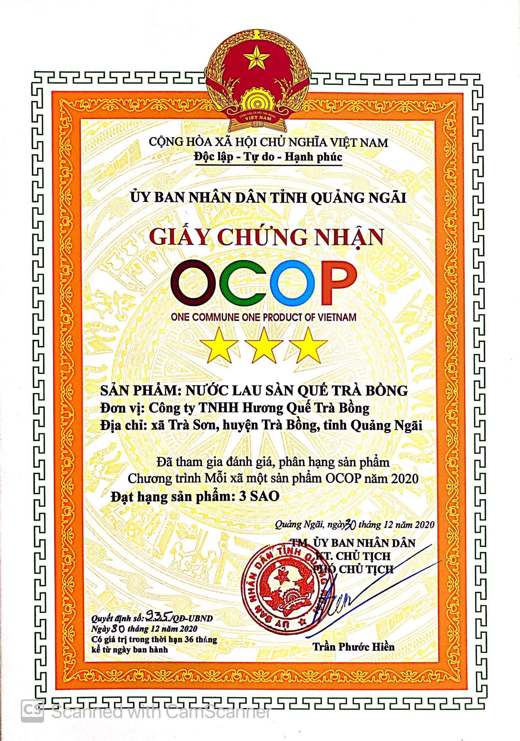 Can 5 Lít Nước Lau Sàn Quế Đậm Đặc