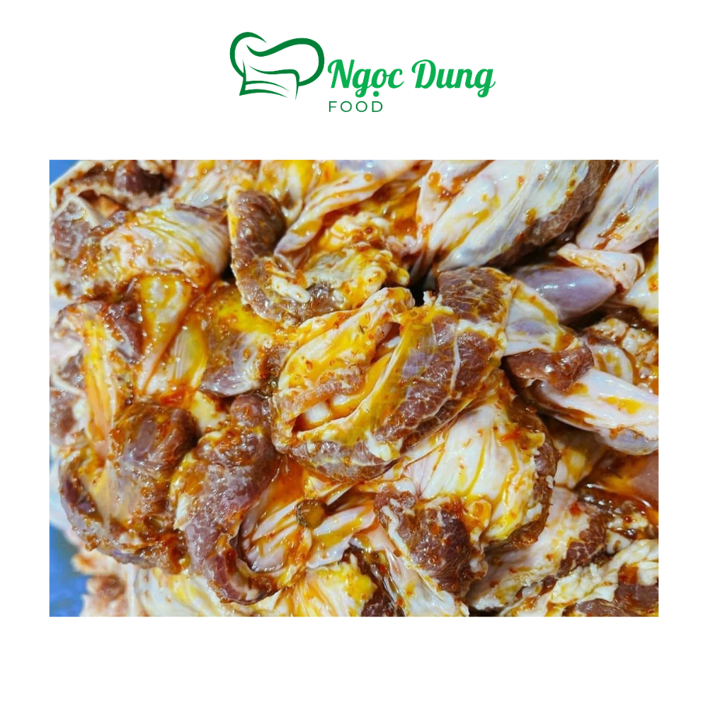 Chẳng dừng heo ướp sa tế 500g (giao tphcm)