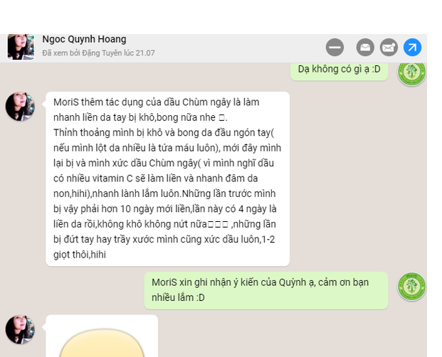 Dầu Chùm Ngây Moris
