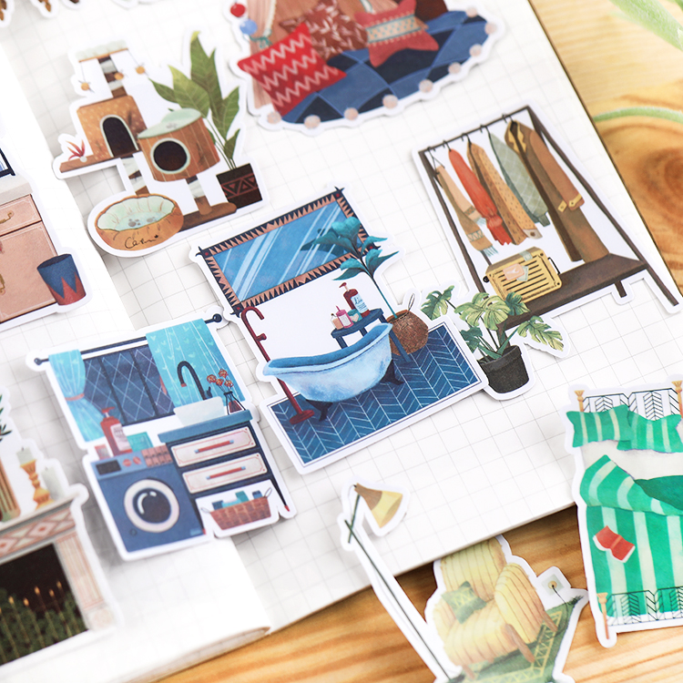 [HCM]Set sticker nội thất cổ điển (Loại 1)