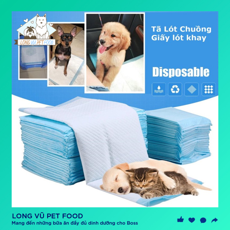 [Bịch] Tấm lót vệ sinh Pad Pet Training cho chó mèo - Long Vũ Pet Food
