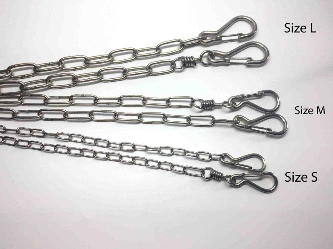 Xích Chó Inox | Dây dắt inox cho chó mèo Size S( 1-5kg)