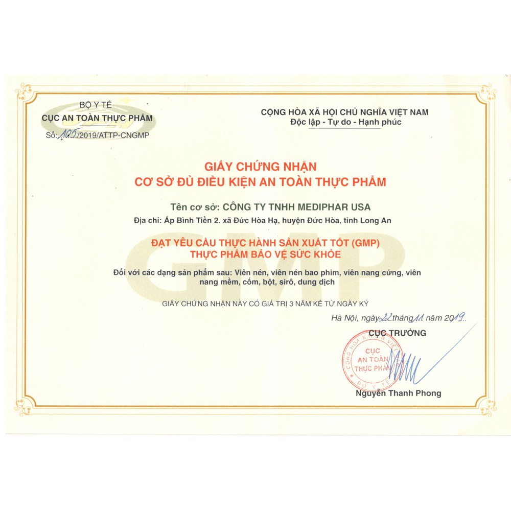 Thực phẩm chức năng Vitamin E 400 MDP