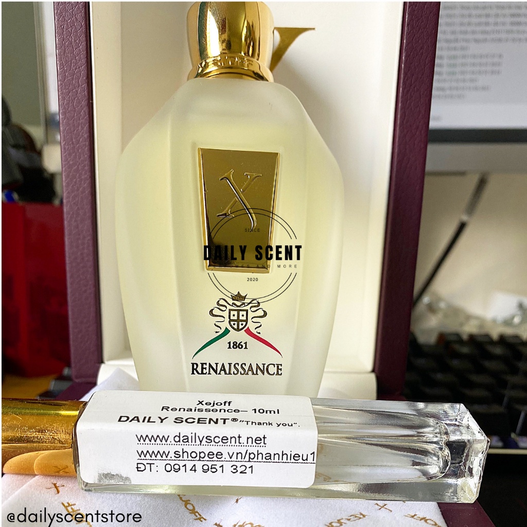 [Dailyscent] Nước hoa Unisex Xerjoff Renaissance Eau de Parfum