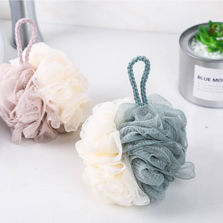 Bông tắm lưới tạo bọt mềm mịn