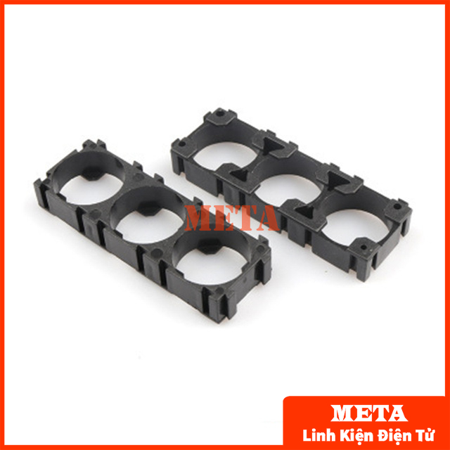 Khung cố định pin 18650 có thể ghép nhiều cell với nhau 123 pin - khung đế pin 18650