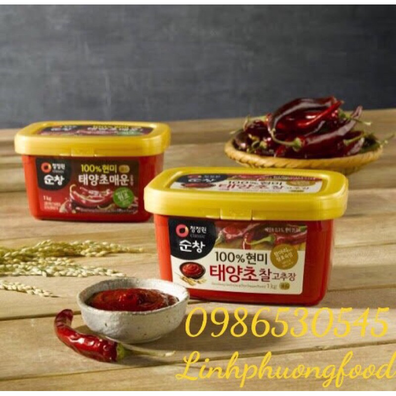 Tương Ớt Gochujang Gạo Lứt Chungjungone 1Kg