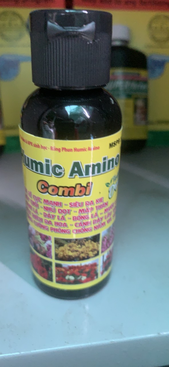 PHÂN BÓN LÁ HUMIC AMINO COMBI lọ 50ml KÍCH RA RỄ, KÍCH KEIKI, NẢY CHỒI CHUYÊN CHO HOA LAN, CÂY CẢNH