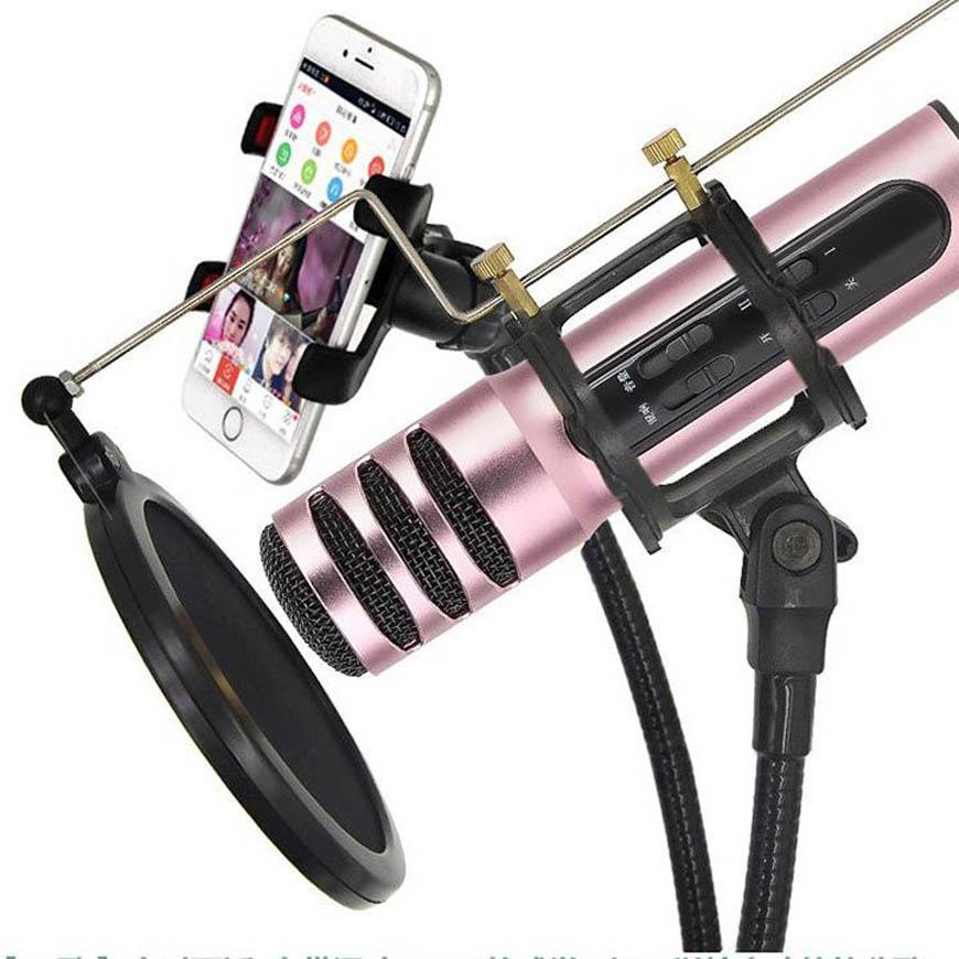 Micro thu âm, live stream giá rẻ, mic hát karaoke kiem loa. micro thu âm hát karaoke online, hát karaoke, livestream chất lượng cao model 2020.