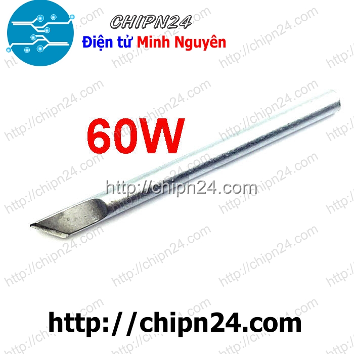[1 cây] (KG1) Đầu Mũi hàn Dao 60W (cho Mỏ hàn Nung)