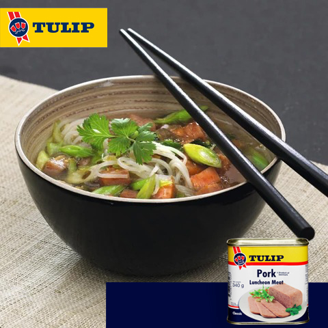 Thịt Heo Hộp Tulip 200g - Nhập Khẩu Đan Mạch | Tulip Pork Luncheon Meat 200g