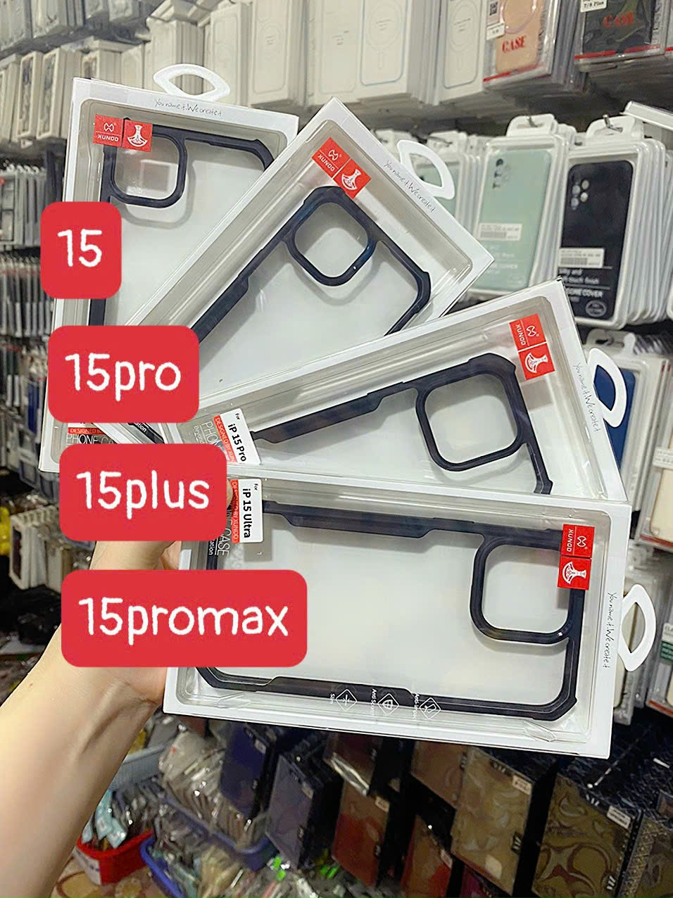 Ốp lưng xundd chống sốc, chống va đập dành cho iphone 15, 15 pro,15 plus,15 pro max