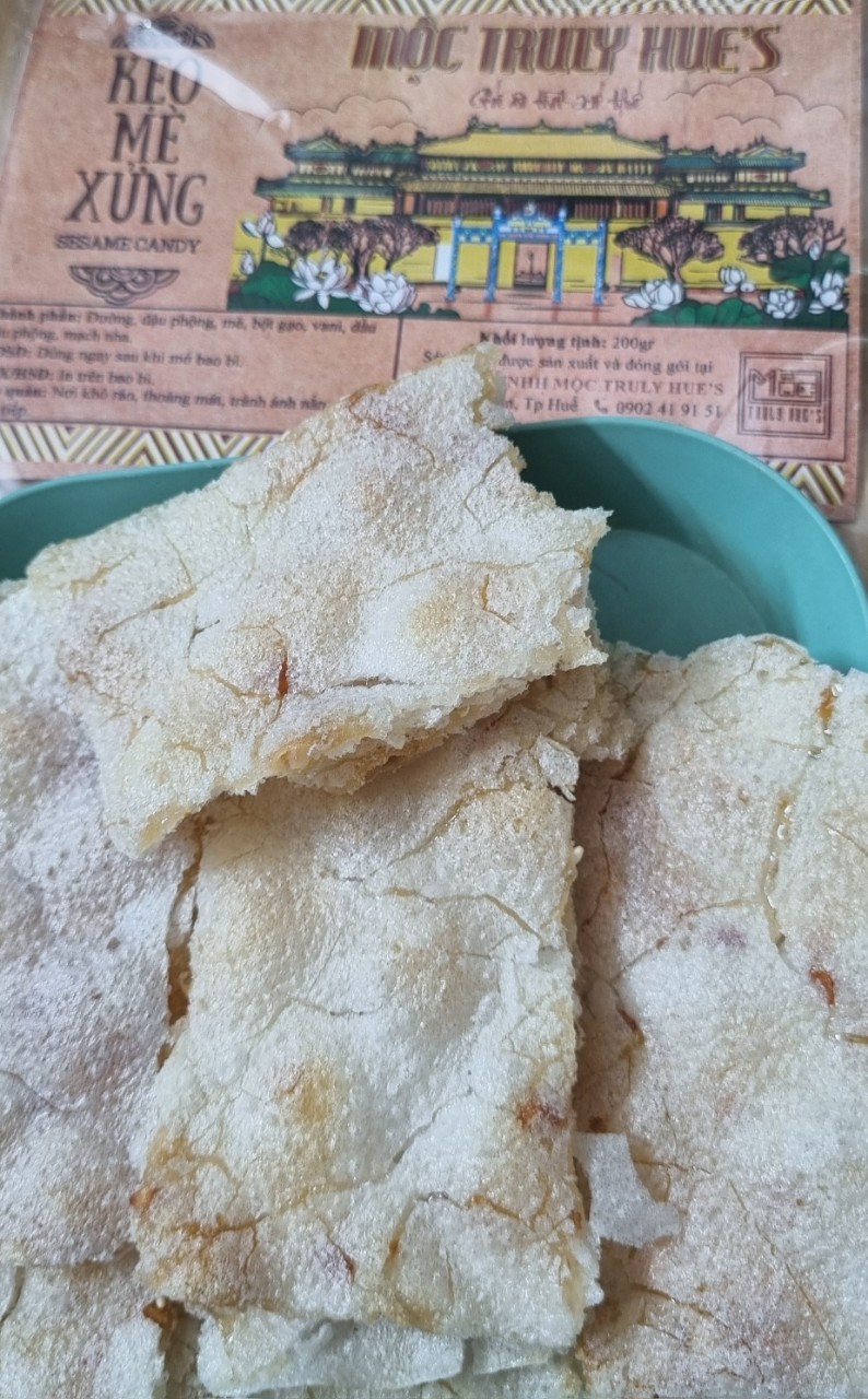 Kẹo Mè Xửng giòn 200gram - đặc sản xứ Huế