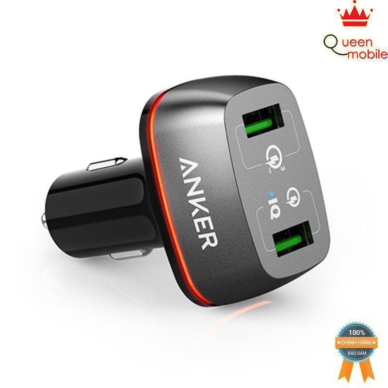 [HCM]Sạc ô tô  PowerDrive+ 2 cổng 42w có Quick Charge 3.0
