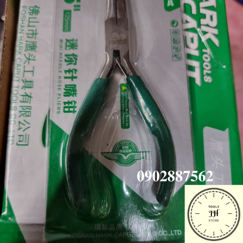 kìm nhọn 5 inch siêu dài hark caput