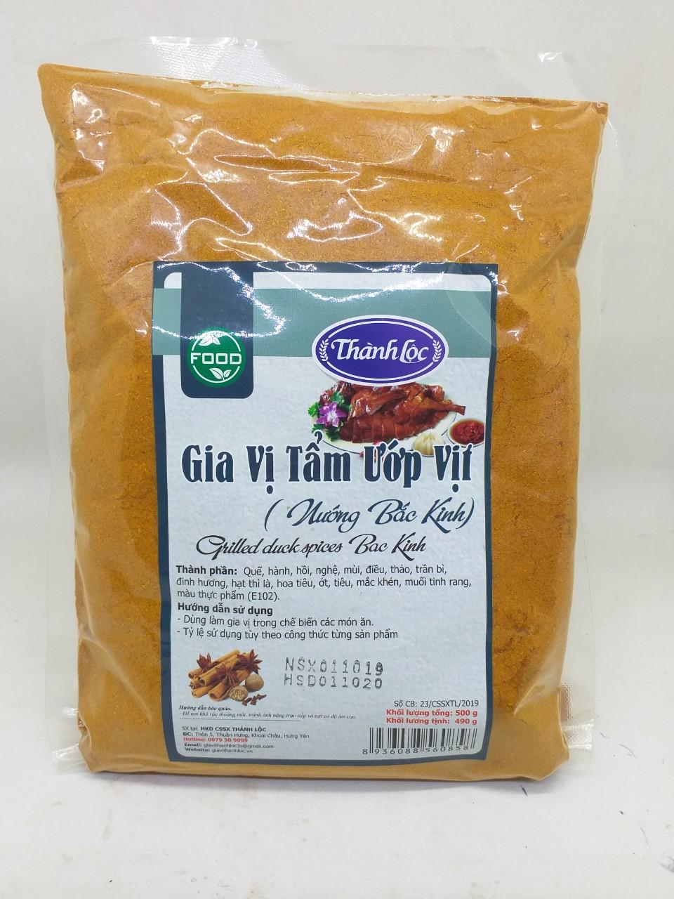 5Combo /Gia vị tẩm ướp vịt (nướng) G20g