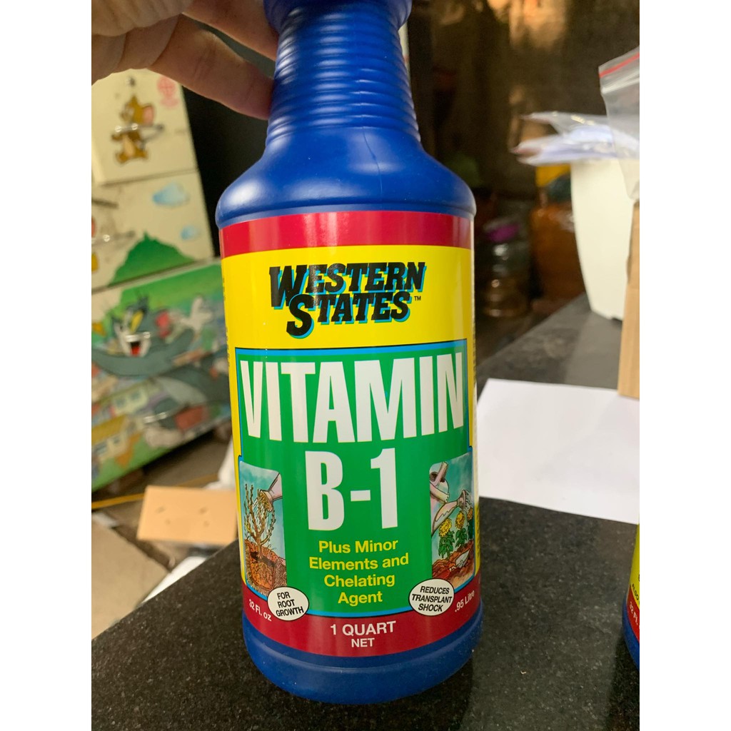 Phân Bón Bổ Sung Vitamin B1 Liquinox Western States Chai 946 ml