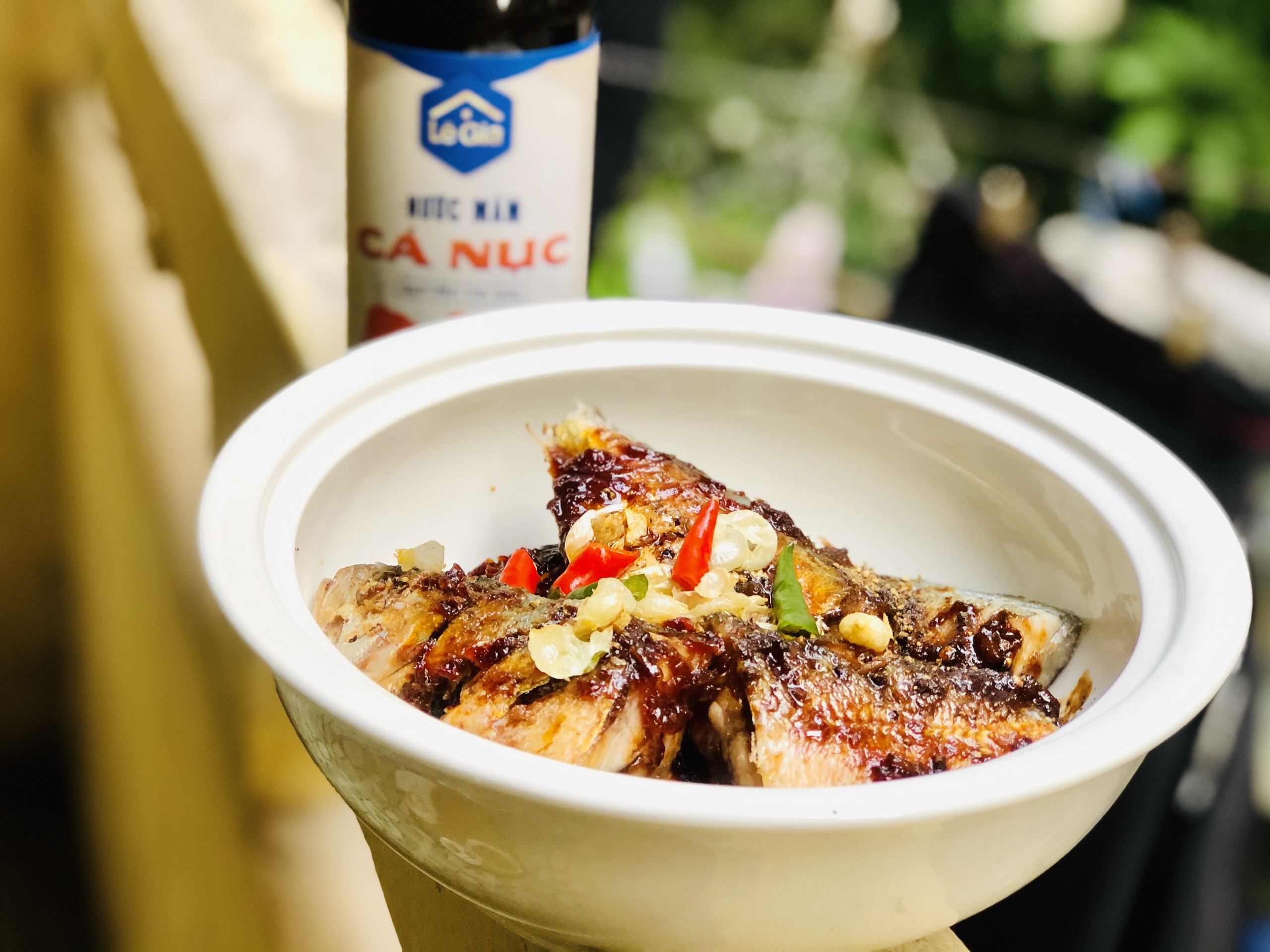 Nước mắm ca Nục Lê Gia can 2L