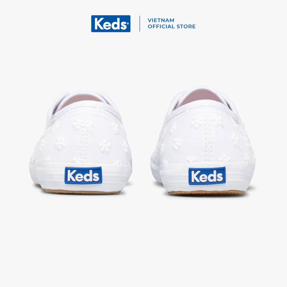 [NEW] Giày Keds Nữ- Champion Daisy Eyelet White- KD065882