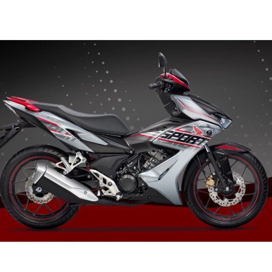 Tem rời Winner X mẫu Sport in decal trong dán xe trắng hoặc bạc