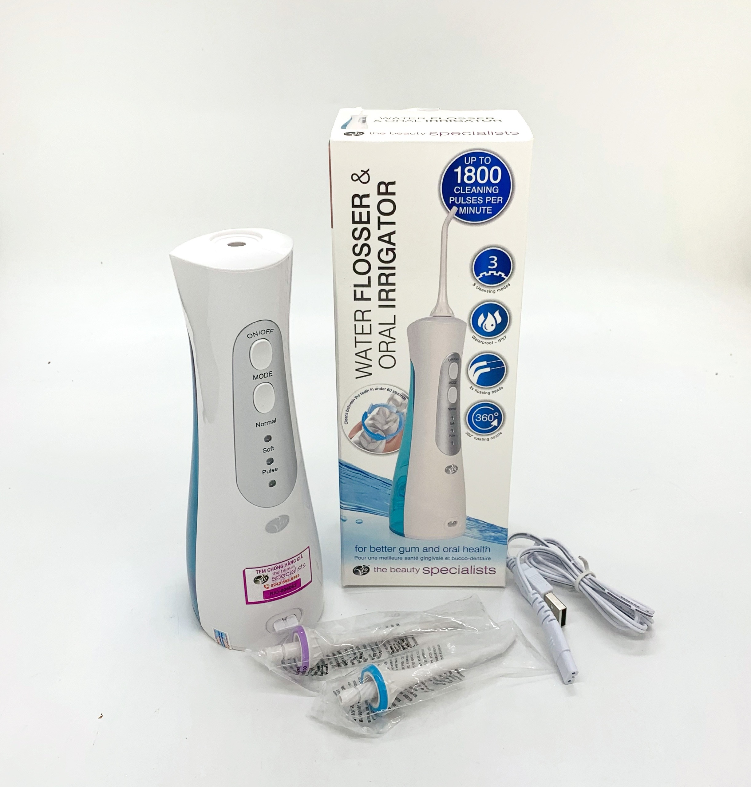 Máy tăm nước cầm tay Rio DCIR (DCIR2)