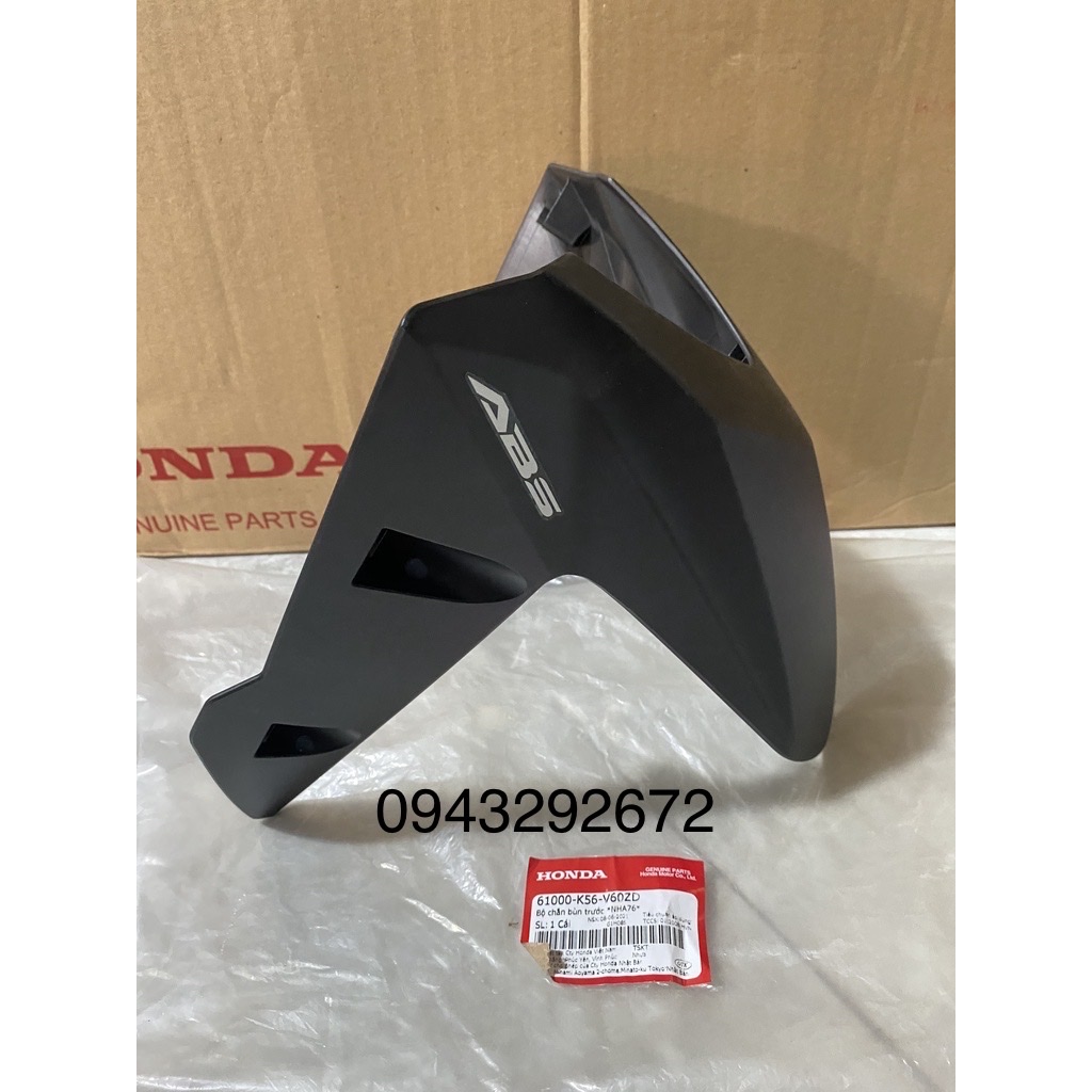 Dè (Chắn Bùn Trước) Winner X Đen Mờ Honda ( 61000K56V60ZD )