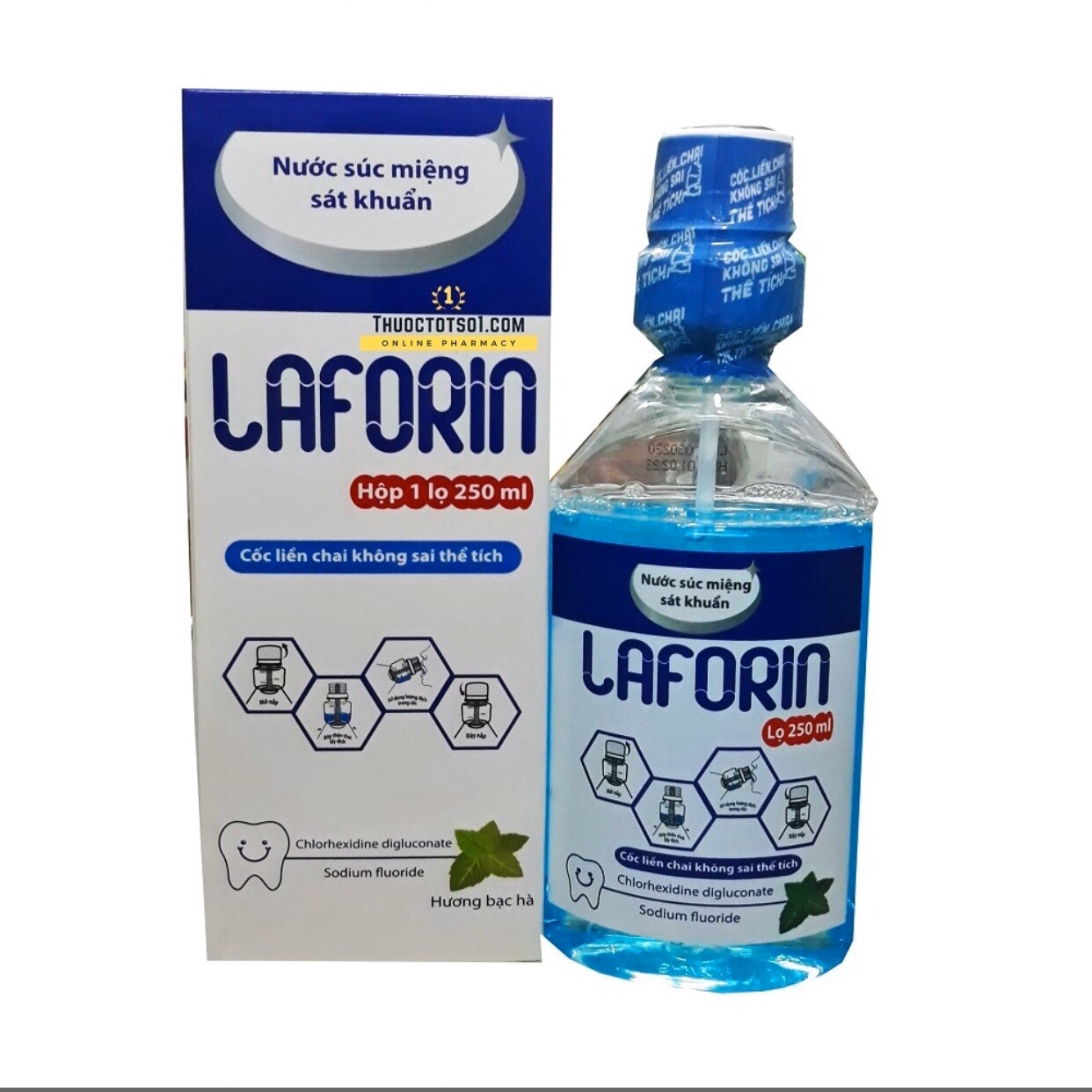 Nước súc họng Laforin 250ml