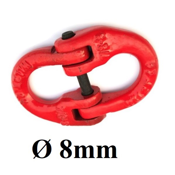 Nối xích móc cẩu 6mm, 8mm, 10mm
