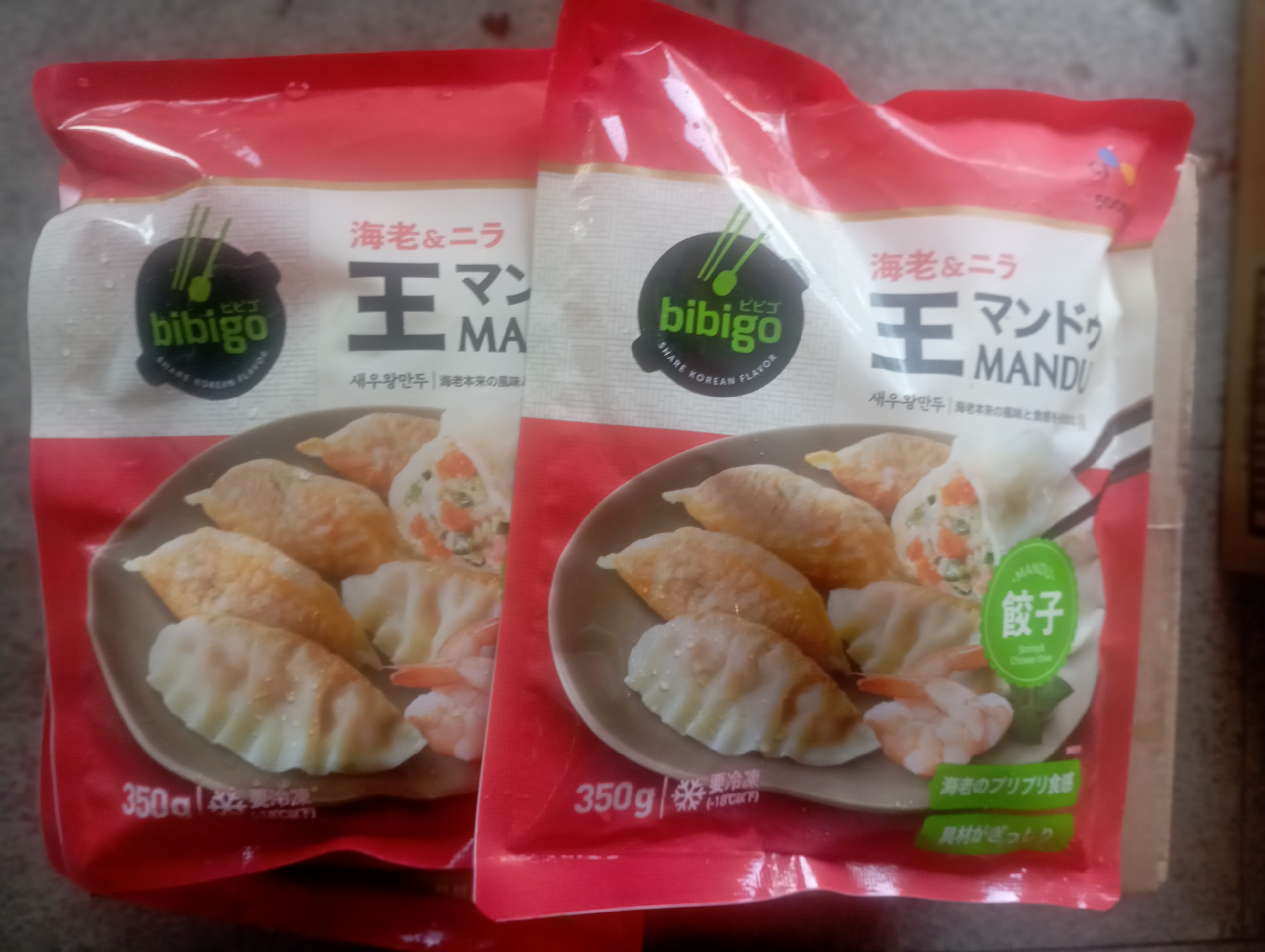 Mua 5 tặng 1 Dimsum Bánh xếp Healthy Mandu Hàn Quốc Bibigo 350gam