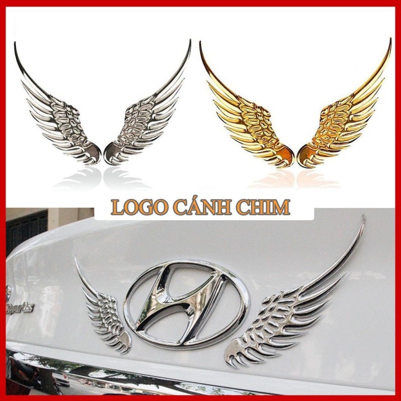 LOGO CÁNH CHIM ĐẠI BÀNG, LOGO DÁN XE Ô TÔ HÌNH CÁNH CHIM, LOGO TẠO ĐIỂM NHẤN CHO XE HƠI