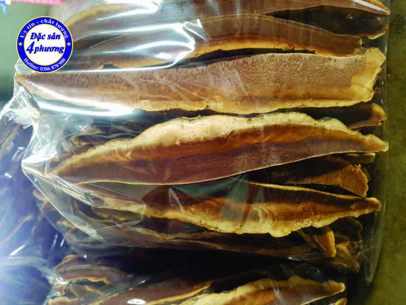 Nấm linh chi rừng thái lát, nguyên miếng - Đặc sản Tây Nguyên