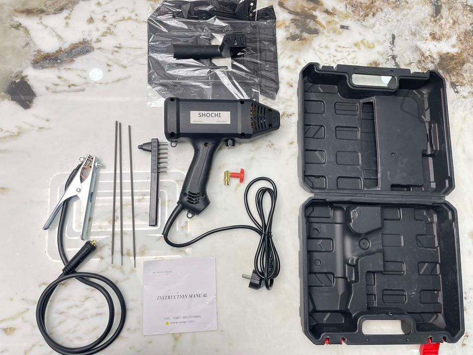 Máy Hàn Điện Tử Mini SANPU LINE MMA-250IGBT, Hàn Que 1.6-3.2mm, Công suất 3KV x 220V, Lõi Đồng, INVERTER