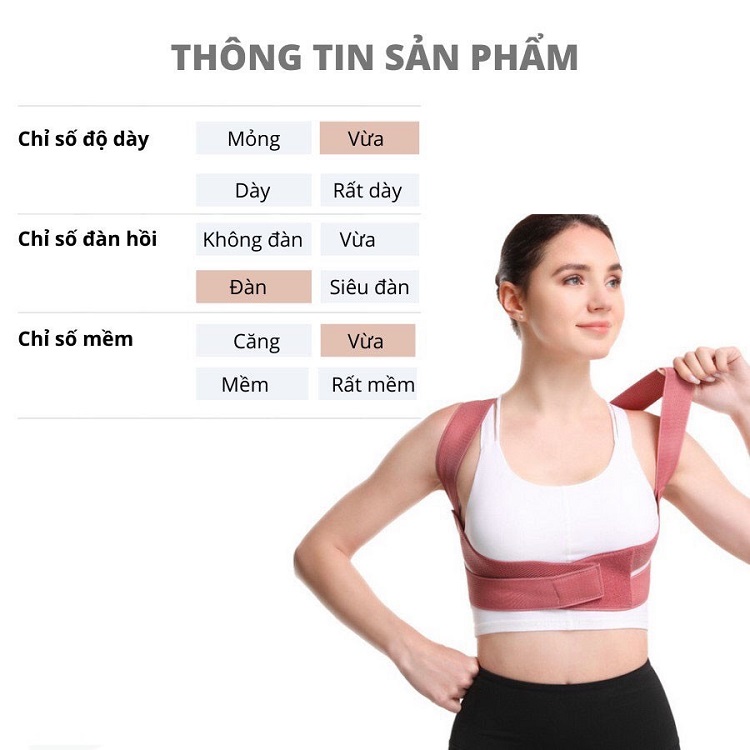 Đai Chống Gù DCG04 Dành Cho Nam Nữ Mọi Lứa Tuổi