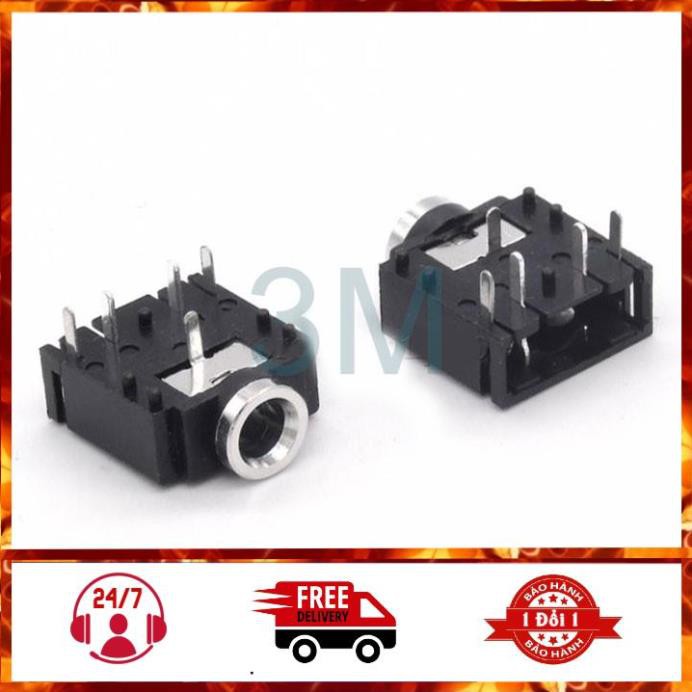 Bộ 5 sản phẩm jack audio 3.5 3F07