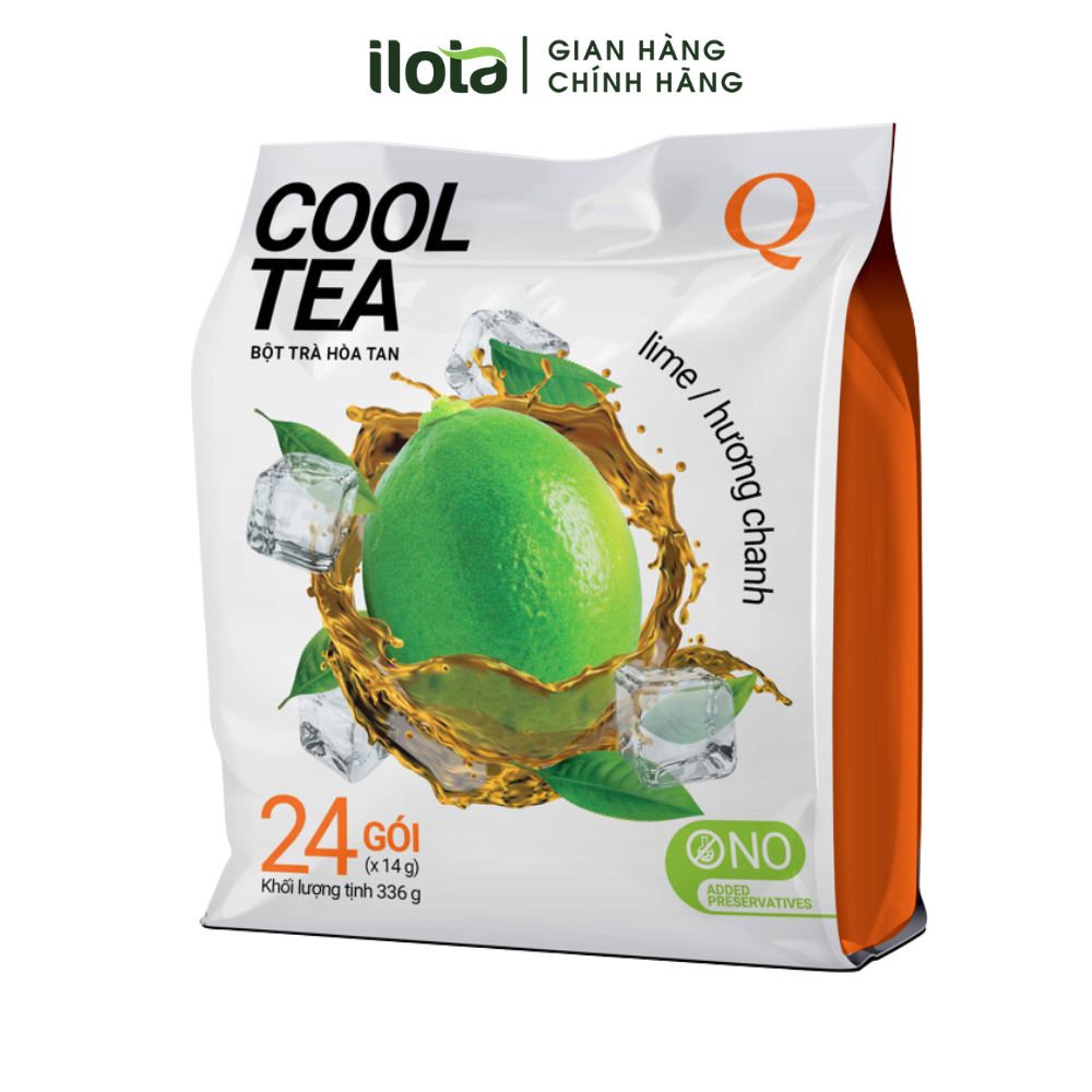 Trà Chanh Hoà Tan Trần Quang Cooltea (Bịch 24 Gói X 14Gr)