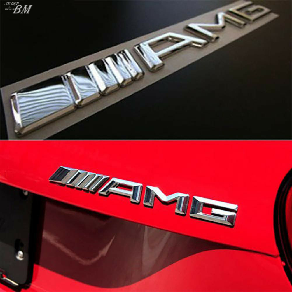 Miếng dán xe hơi trang trí xe hơi AMG
