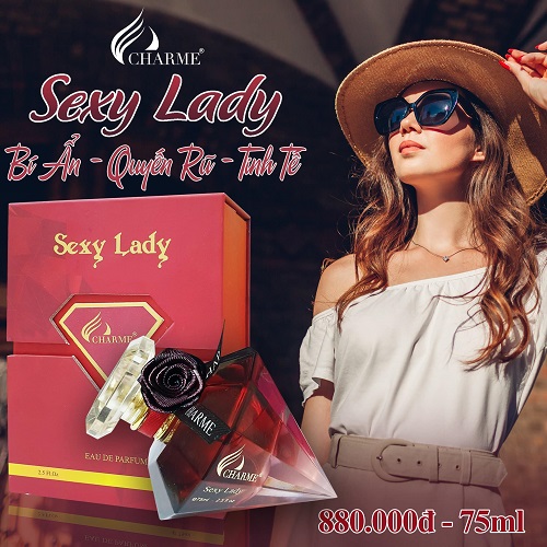 [HCM]Nước hoa nữ SEXY LADY - BÍ ẨN, QUYẾN RŨ, VÀ TINH TẾ (75ML)