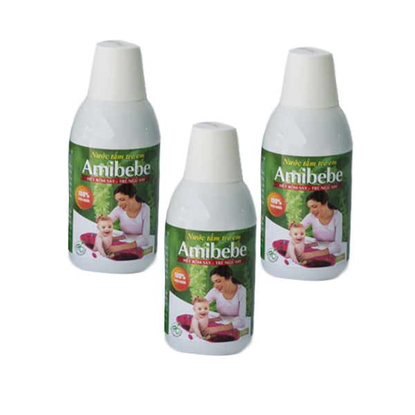 [HCM]AMIBEBE NƯỚC TẮM NGƯỜI DAO CHO BÉ