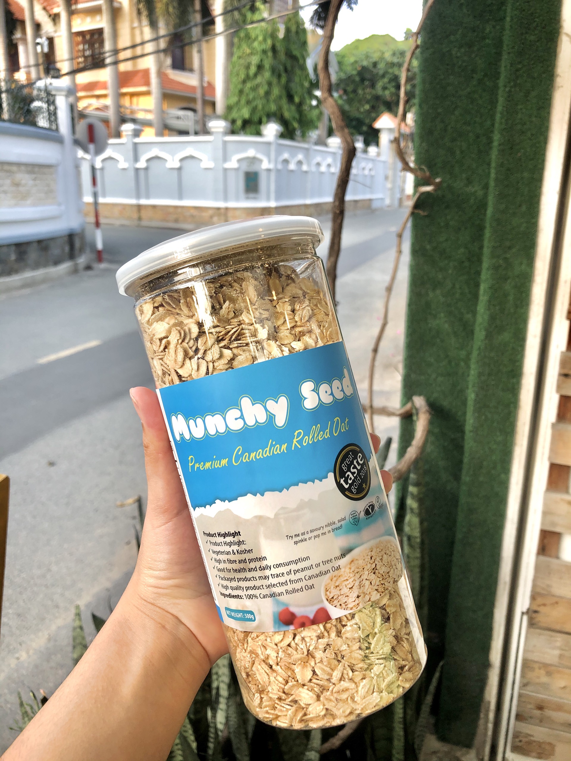 Yến Mạch Cán Dẹp Munchy - MUNCHY OATS