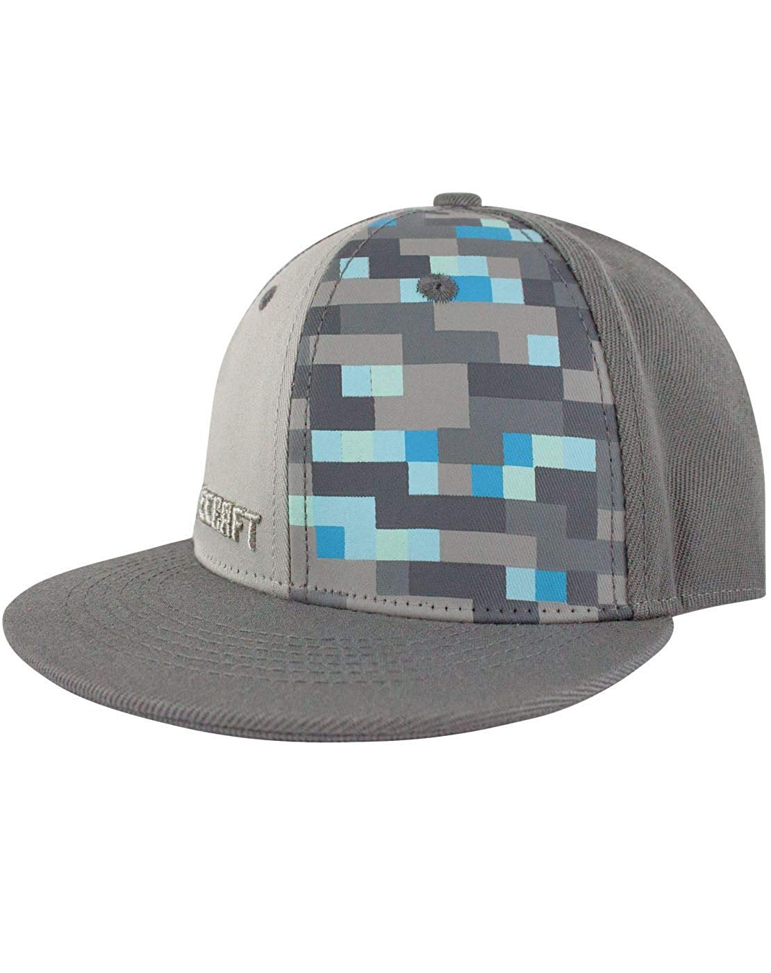 Mũ Minecraft Diamond Xám